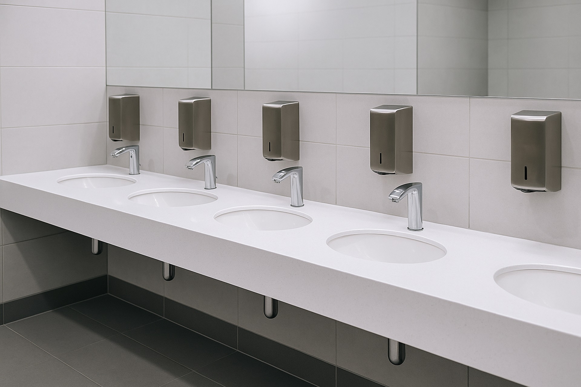 Soap dispenser selection guide visual