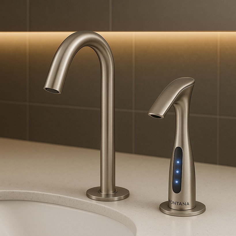 OneShot dispenser product collage.