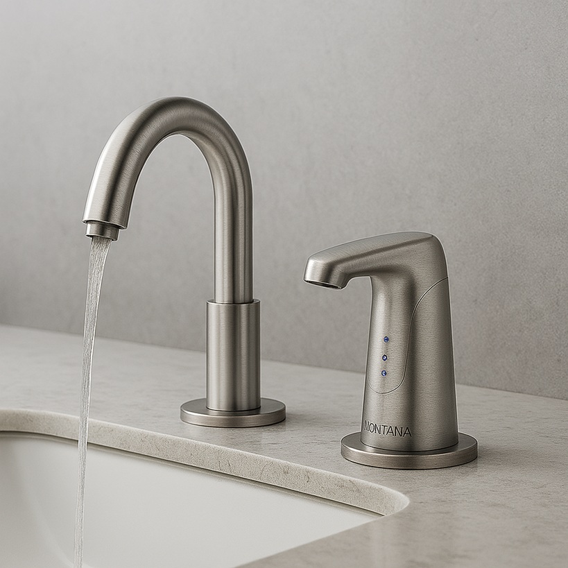 Banner promoting automatic systems.