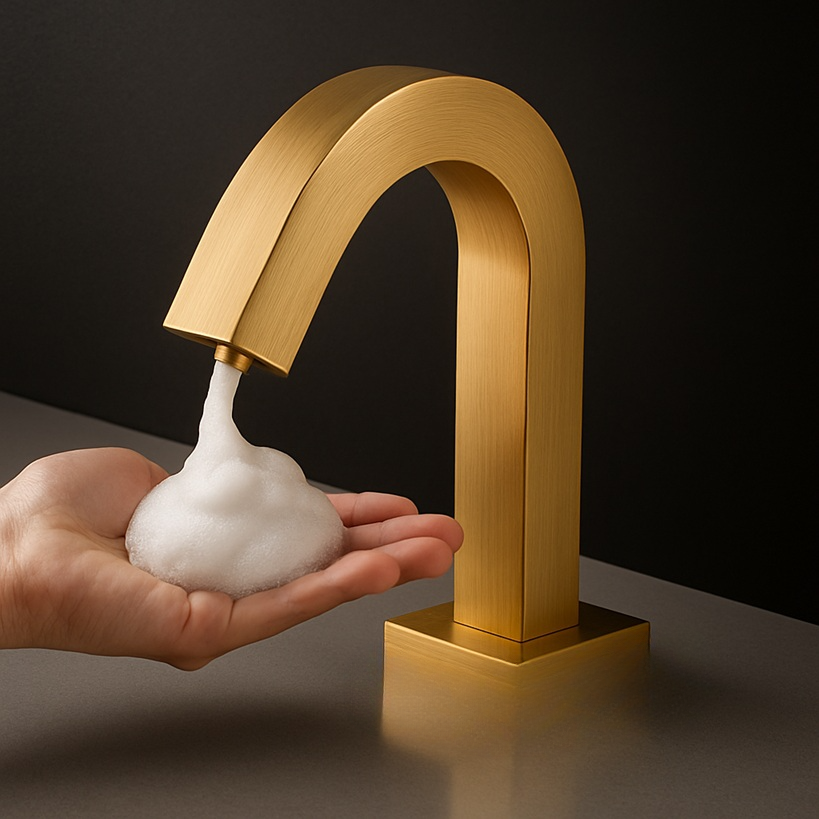 Touchless hospitality graphic.