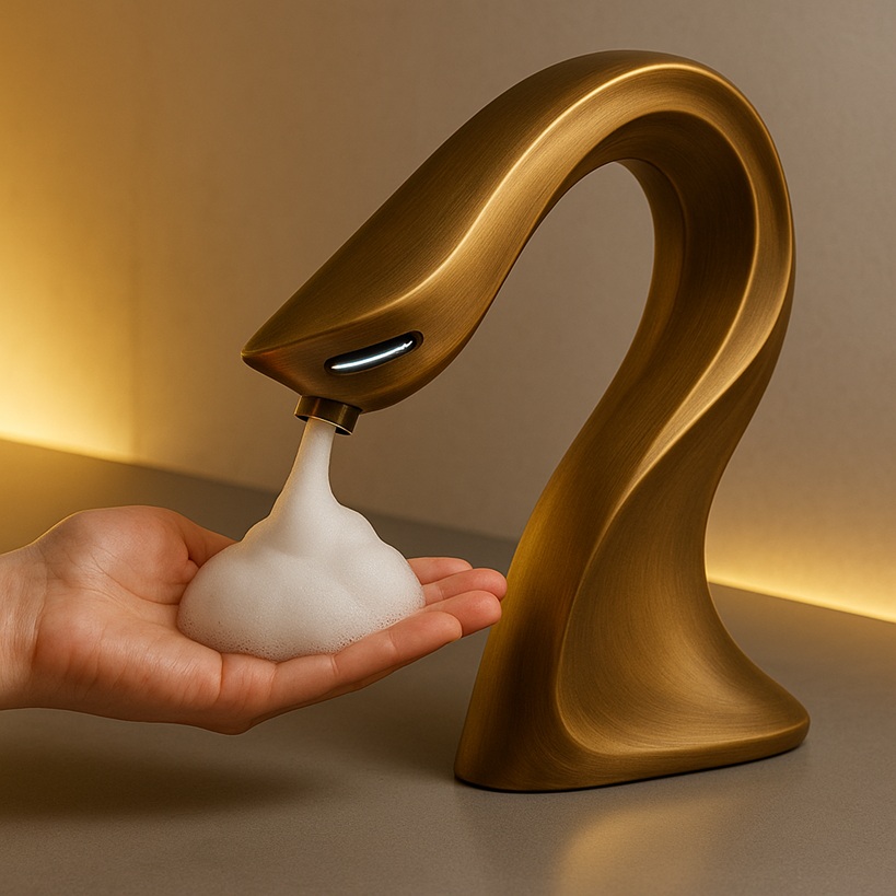 Wall dispenser selection visual.