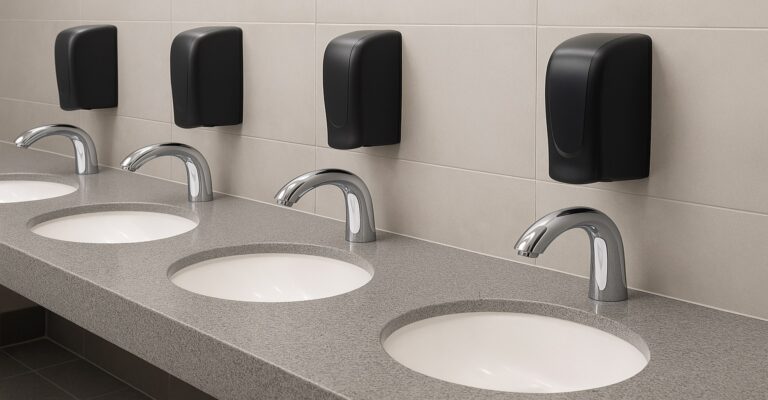 Read more about the article Commercial Restroom Design: Automatic Soap Dispenser Brand Cheat Sheet