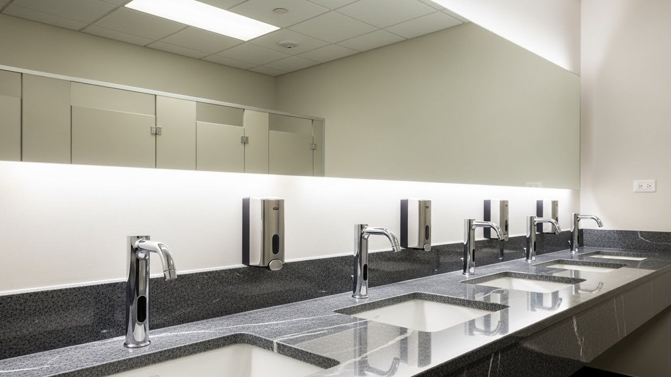 Maintenance planning for civic and corporate washrooms