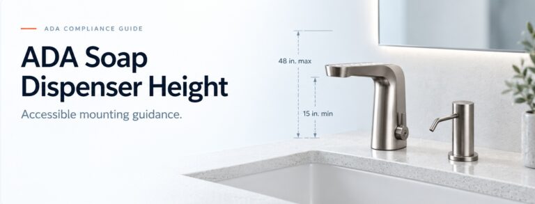 Read more about the article Accessibility and ADA Compliance for Soap Dispensers – What Specifiers Need to Know