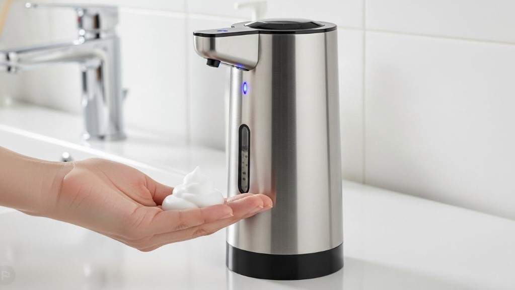 battery powered soap dispenser