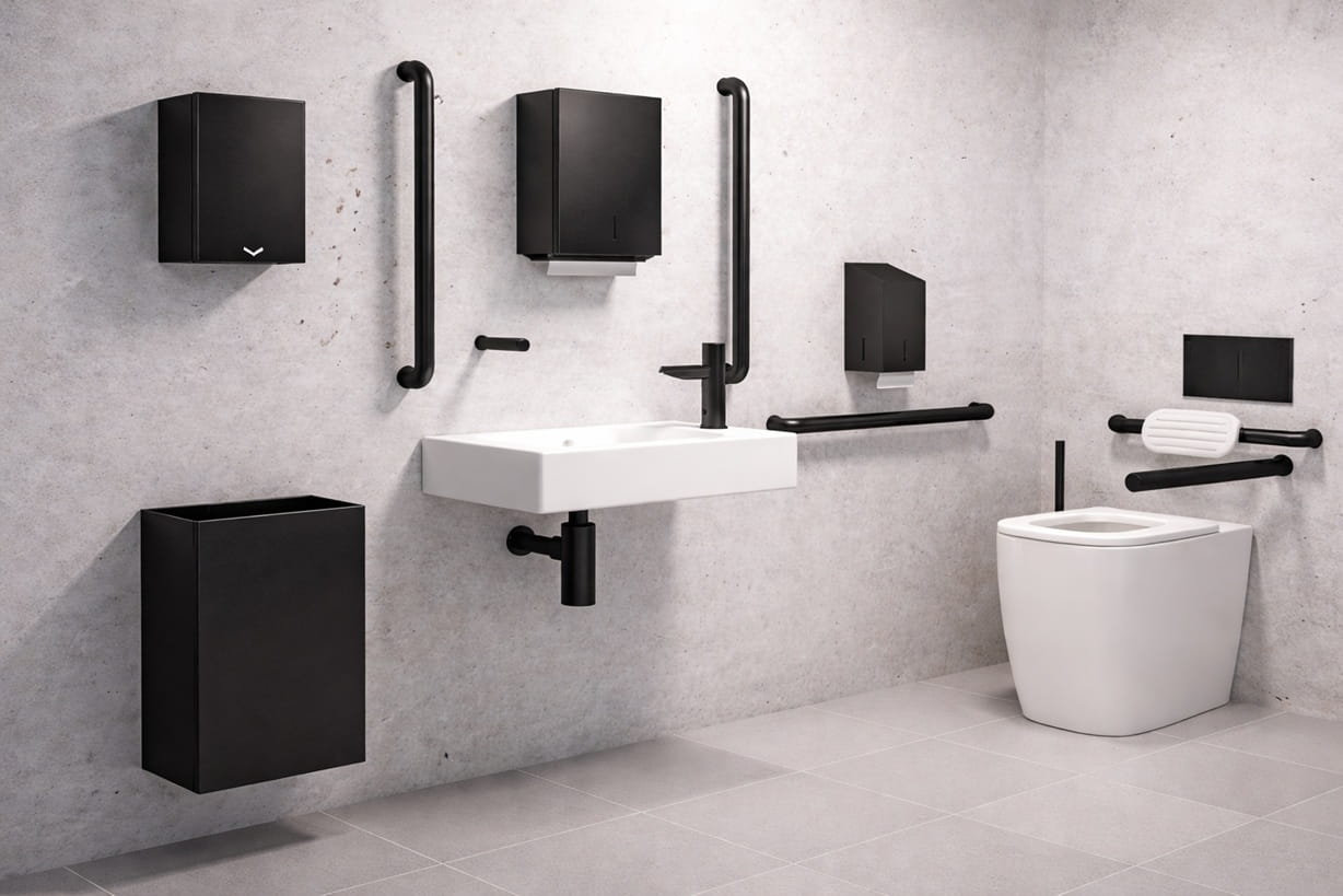 soap dispenser finish trends and material durability in commercial restroom environments