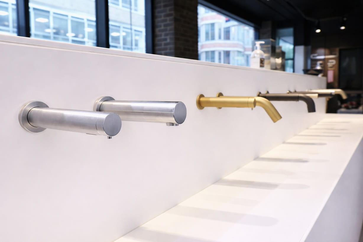 IoT soap dispenser integration for commercial restroom maintenance and smart building systems