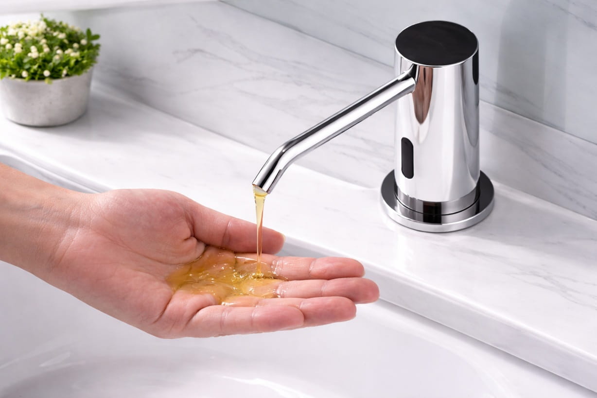 commercial soap dispenser ADA placement and accessibility coordination