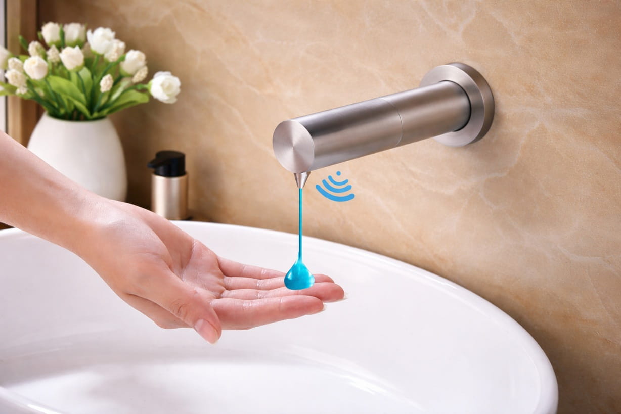 specifying automatic soap dispensers for commercial and institutional restroom projects