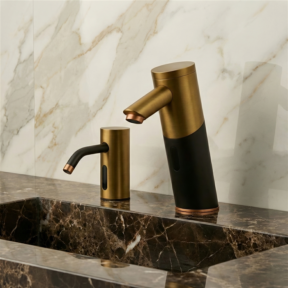 Facilities team reviewing restroom fixture specifications and lifecycle maintenance documents