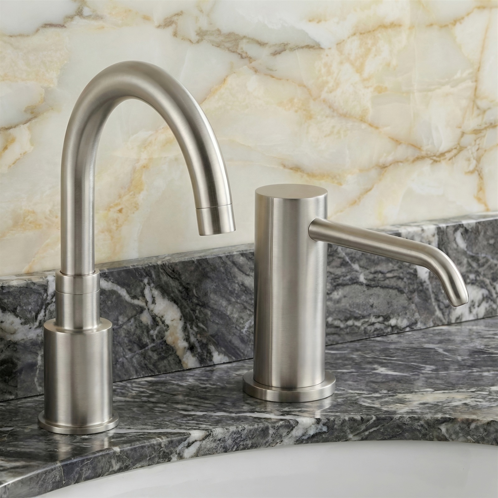 Commercial automatic soap dispenser refill system image frame for facility maintenance and bulk soap supply planning