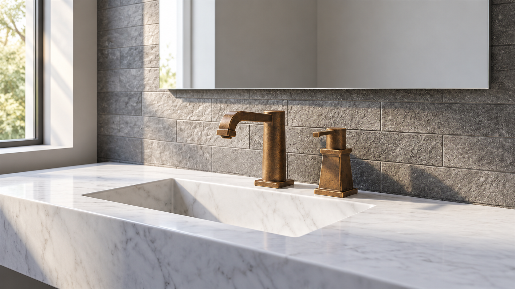 Commercial touchless soap dispenser installation showing the importance of accessible maintenance and servicing