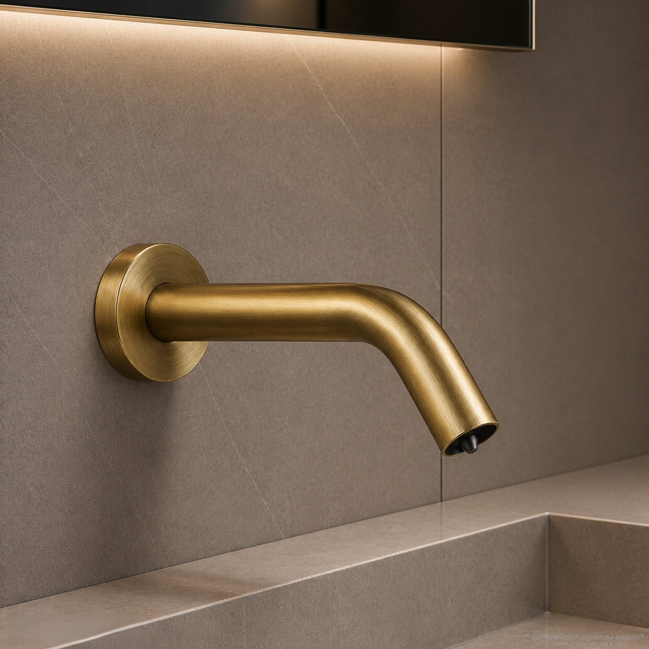 Luxury hotel restroom